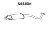 NISSA 20300EM00A Front Silencer